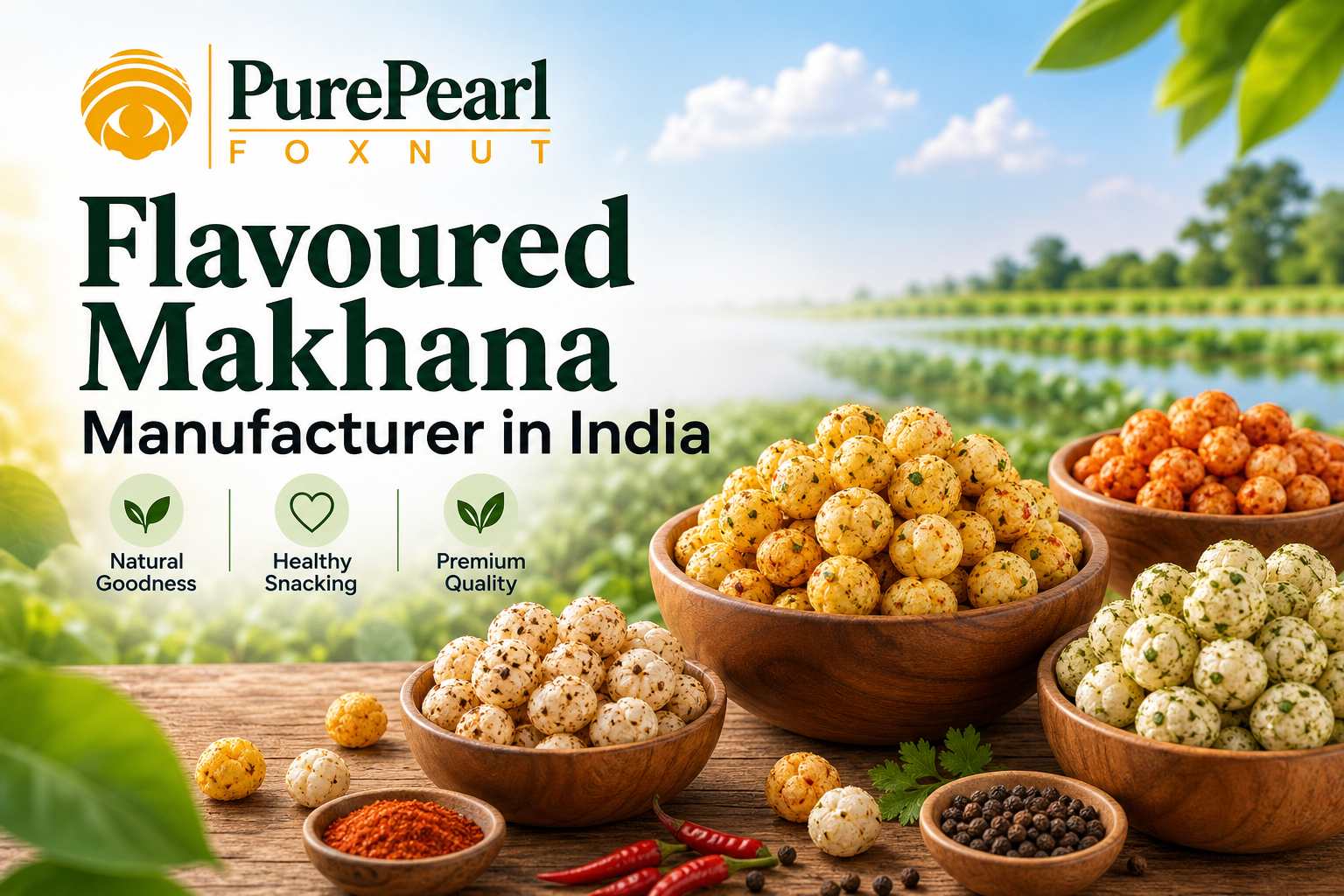 Flavoured Makhana Manufacturer in India