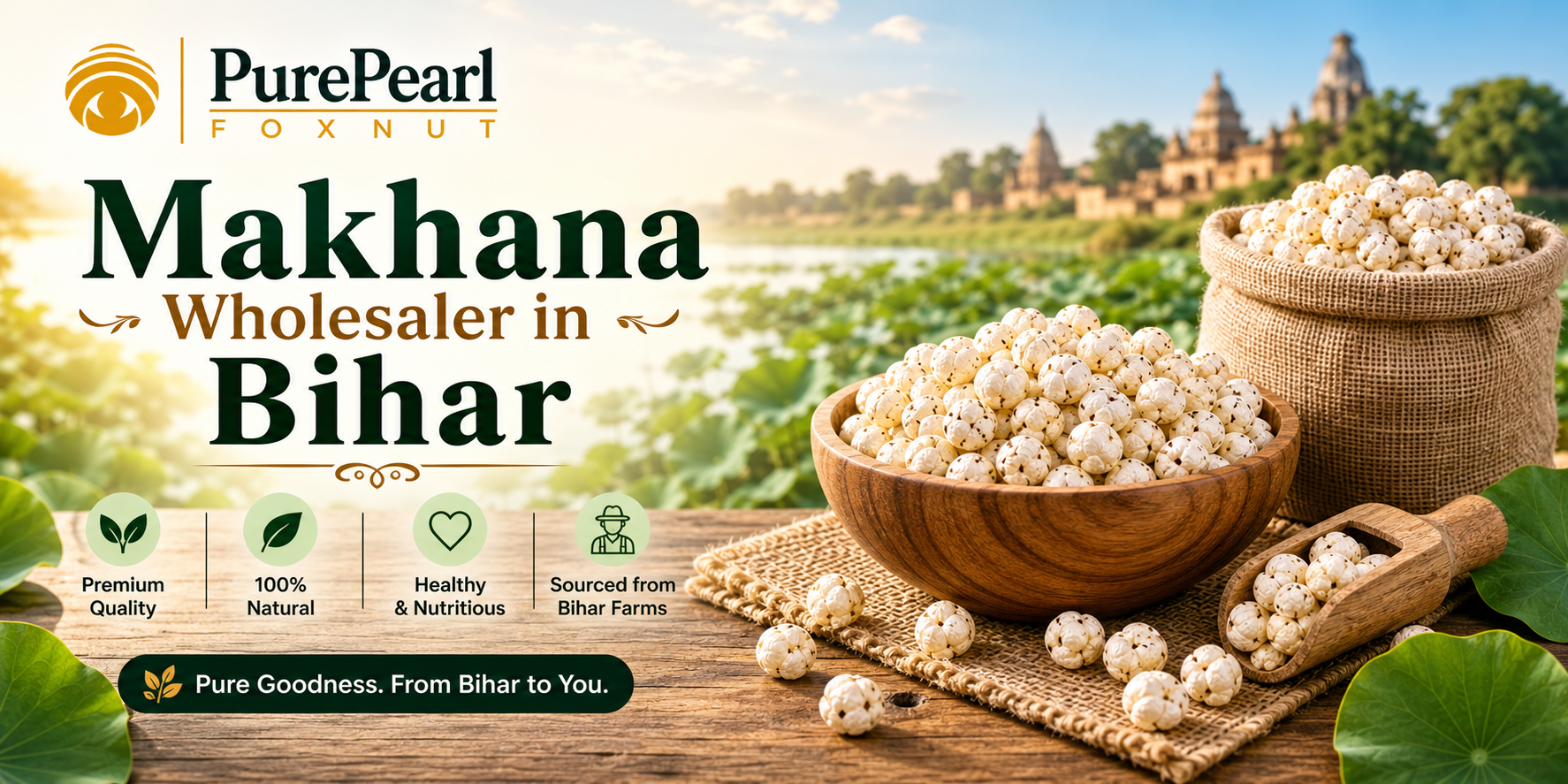 Makhana Wholesaler in Bihar
